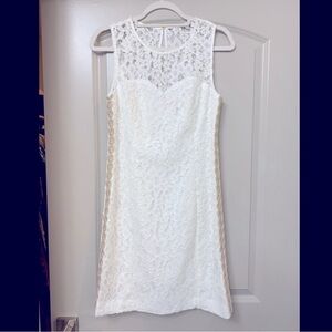 Lilly Pulitzer Resort White Mila Shift Dress- Size 0